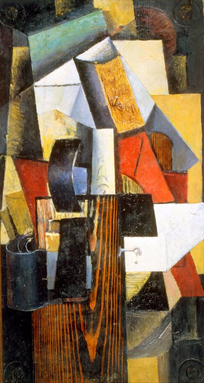 Het nonstop station. Kuntsevo door Kazimir Severinovich Malevich