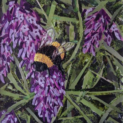 Zoem - Hommel Op Lavendel door Kirstie Adamson