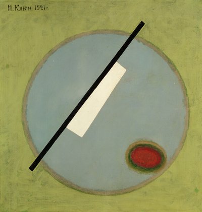 Suprematistische Compositie, 1921 door Klyun Ivan