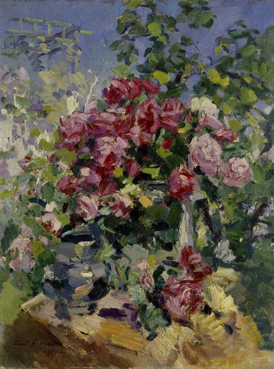 Rozen, 1917 door Konstantin Alekseevich Korovin