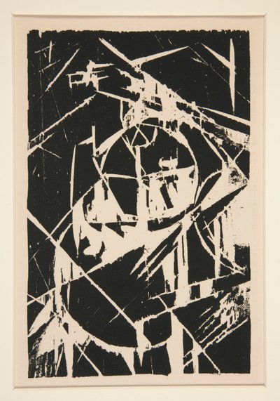 Plate XII uit Das Kestnerbuch door Kurt Schwitters