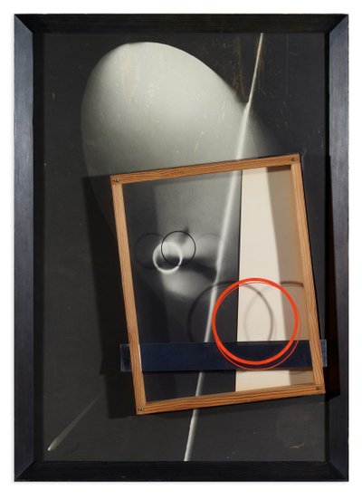 Compositie - Assemblage - Fotogram door Laszlo Moholy Nagy