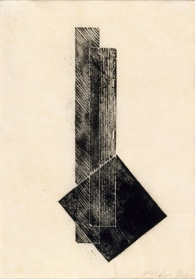 Compositie, 1922 door Laszlo Moholy Nagy