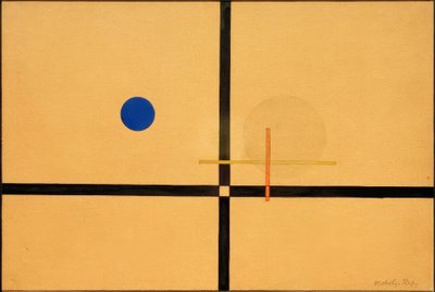 Compositie door Laszlo Moholy Nagy