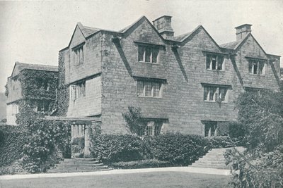 Eyam Hall, Derbyshire, ca. 1907 door Leonard Willoughby