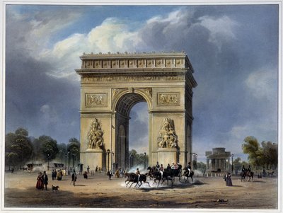 Arc de Triomphe door Louis Jules Arnout