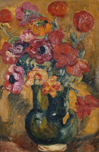 Boeket anemonen, c.1906-1908 door Louis Valtat