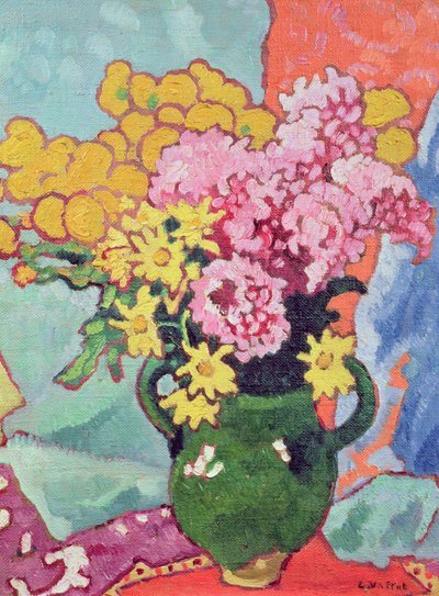 Boeket bloemen door Louis Valtat