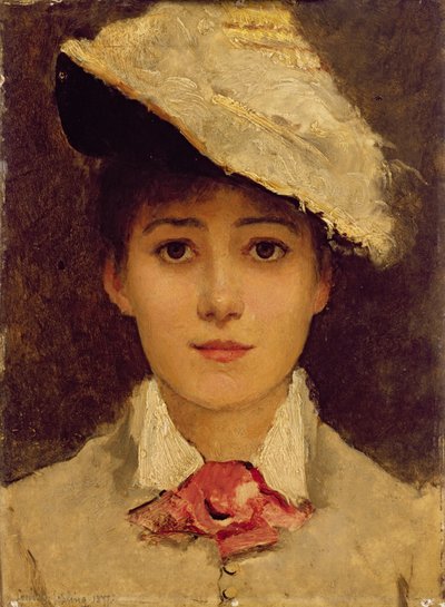 Zelfportret door Louise nee Goode Jopling