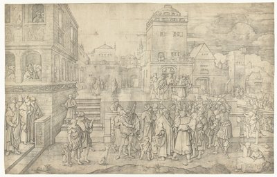 De grote Ecce Homo door Lucas van Leyden