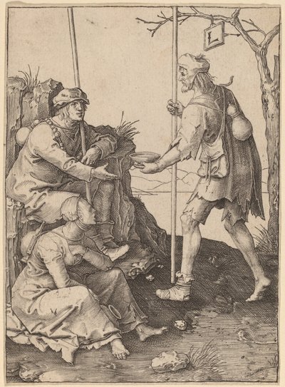 De Bedelaars door Lucas van Leyden