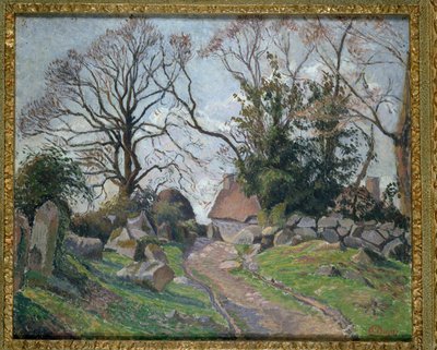 Poulfenc a Riec door Lucien Pissarro