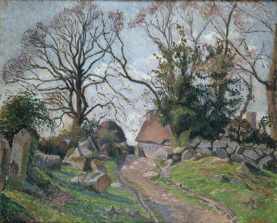 Poulfenc in Riec, 1910 door Lucien Pissarro