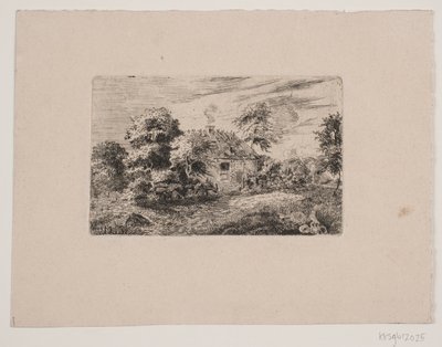 Landschap door Ludvig Messmann