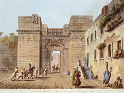 Cairo Poort door Luigi Mayer