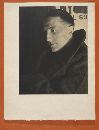 Portret van Marcel Duchamp door Man Ray