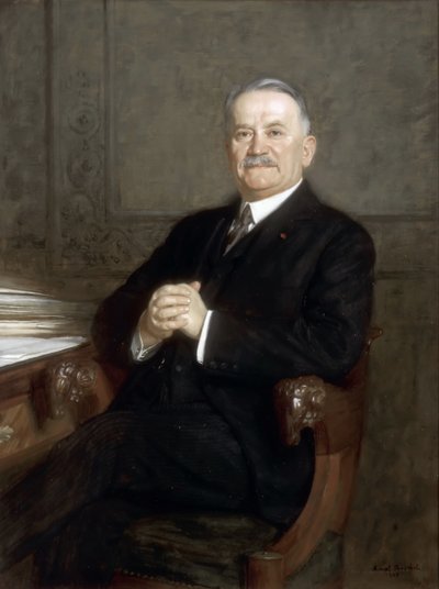 Portret van Gaston Doumergue 1863-1937 door Marcel Andre Baschet