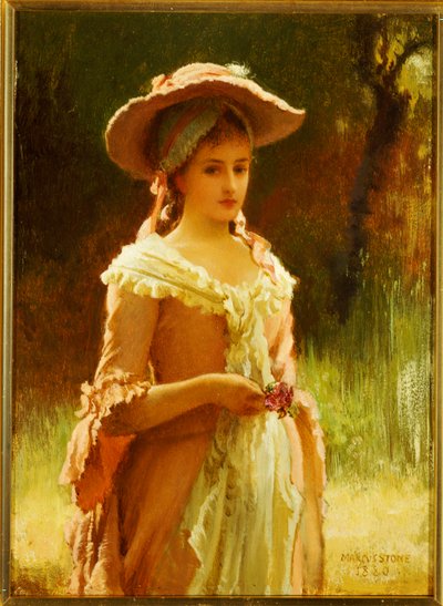 Olivia, 1880 door Marcus Stone