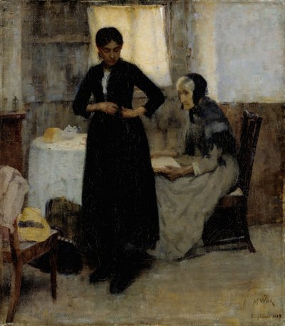 De wereld in, 1889 door Maria Wiik