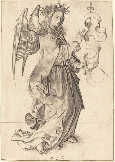 De Aartsengel Gabriël door Martin Schongauer