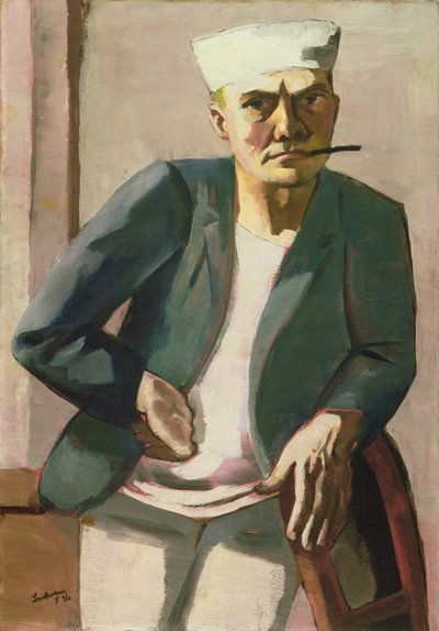 Zelfportret door Max Beckmann