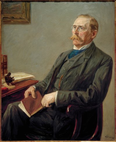 Portret van directeur-generaal Dr. Wilhelm Bode door Max Liebermann