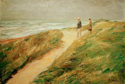 Duin en zee door Max Liebermann