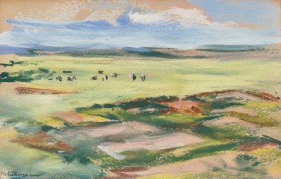 Achter de duinen door Max Liebermann