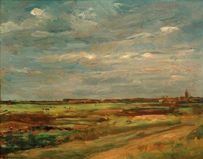 Landschap bij Noordwijk door Max Liebermann