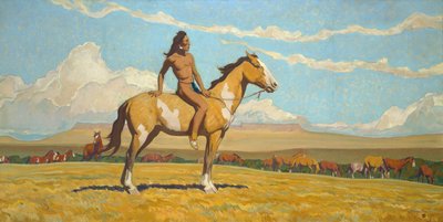 De Ponyjongen door Maynard Dixon