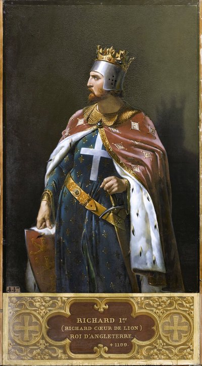 Richard I Leeuwenhart, 1841 door Merry Joseph Blondel