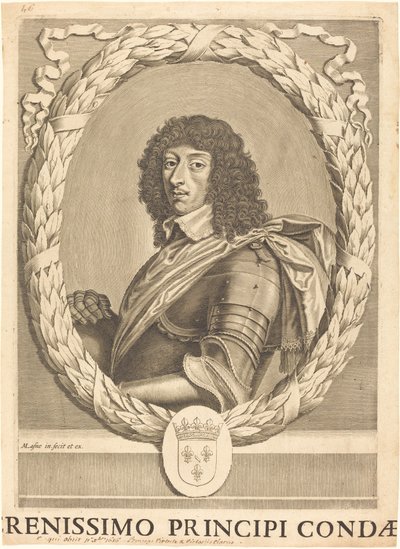 Lodewijk II de Bourbon door Michel Lasne