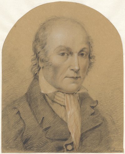 Zelfportret van Jean François Michel Mourot door Michel Mourot