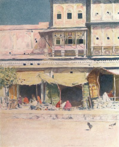 Houthakkers, Jeypore, 1905 door Mortimer Ludington Menpes