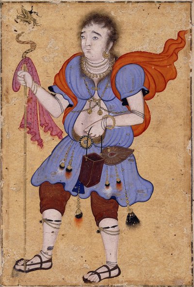 Een pelgrim, ca. 1570 door Mughal School