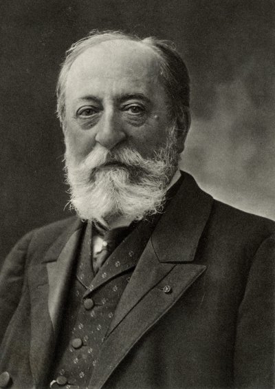 Camille Saint-Saëns (1835-1921) door Nadar