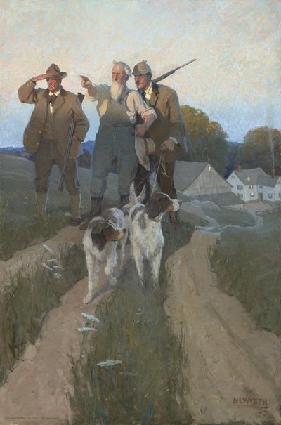 Daar Ginds door Newell Convers Wyeth