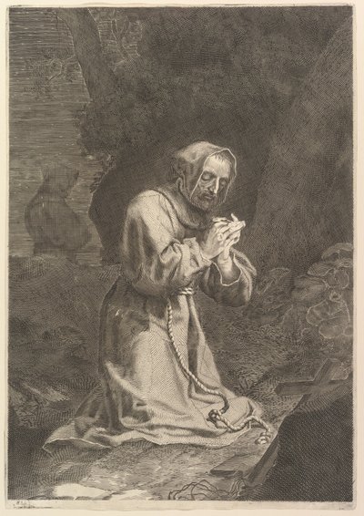 Sint Franciscus van Assisi door Nicolas Bazin