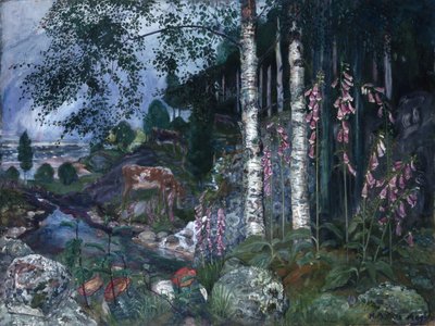 Vingerhoedskruid door Nikolai Astrup