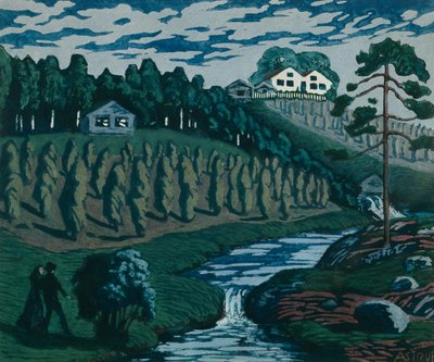 Grote schoven door Nikolai Astrup