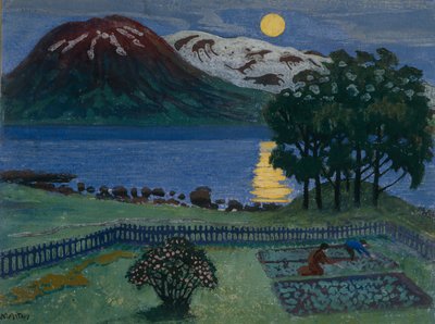 Meimaannacht door Nikolai Astrup