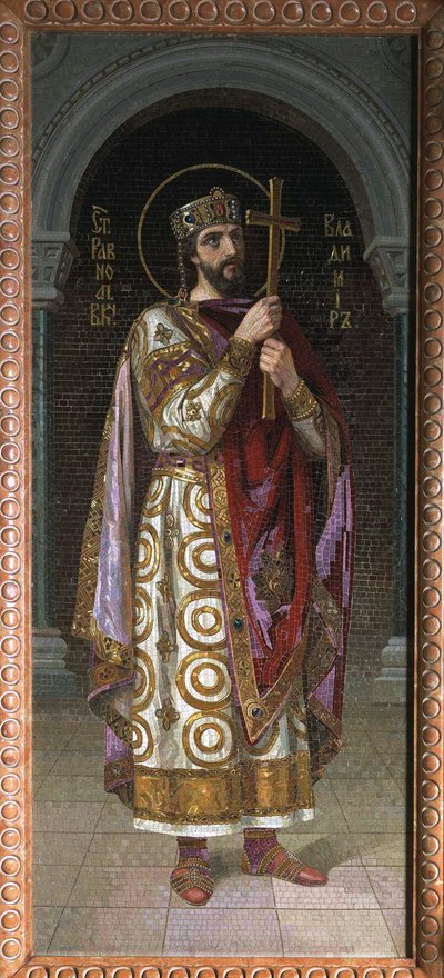 Sint Vladimir van Kiev, 1900s door Nikolai Kornilovich Bodarevsky