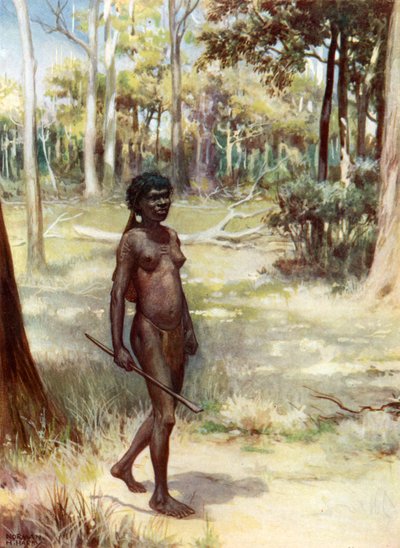 Vrouw van Queensland: Australië door Norman Hardy