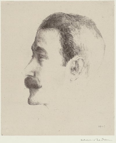 Ricardo Viñes door Odilon Redon