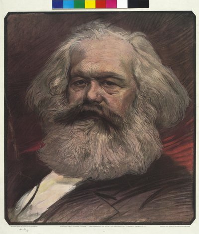 Karl Marx door Otto Friedrich