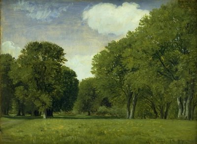 Het hertenkamp. Studie door P.C. Skovgaard