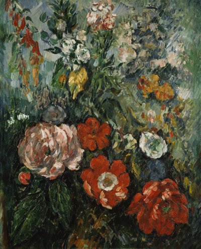 Bloemen, c.1879 door Paul Cézanne