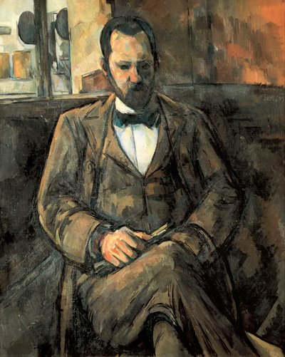 Portret van Ambroise Vollard door Paul Cézanne