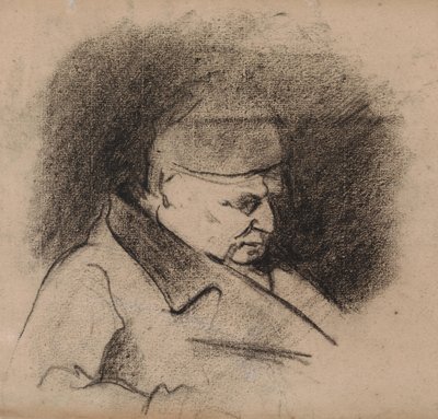 Portret van de Vader van de Kunstenaar door Paul Cézanne