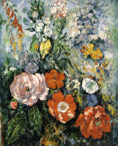 Boeket Bloemen door Paul Cézanne